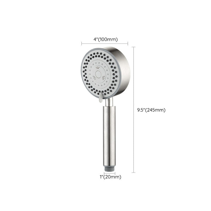 BowLift | Standard Spray Shower Head Polished Nickel Handheld Shower