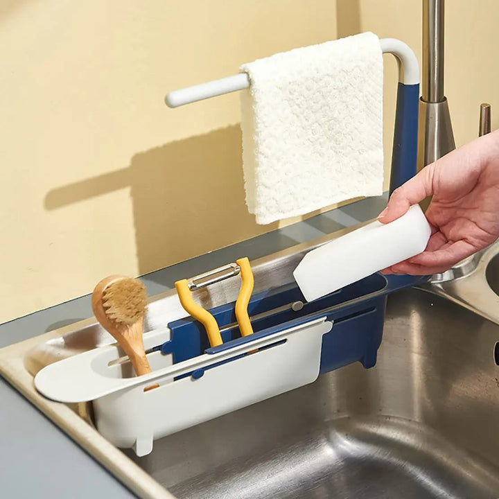 BowLift | FlexiRack Pro — Say goodbye to chaos and bacteria for a sparkling clean kitchen! (2 pieces)