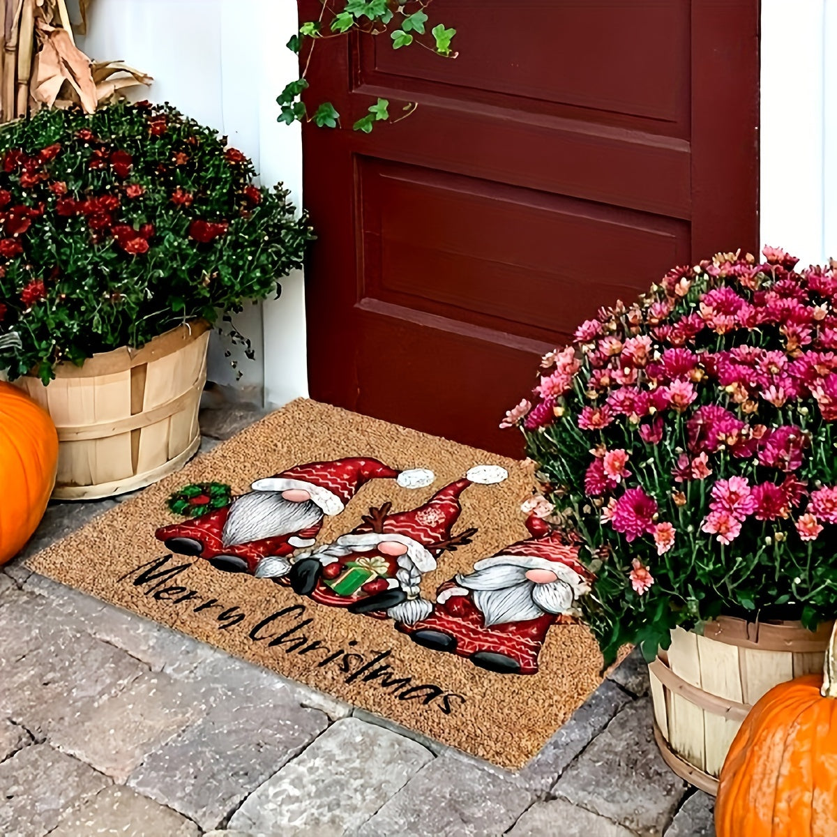 BowLift | Doormat Gnome Christmas Decorations Indoor Outdoor