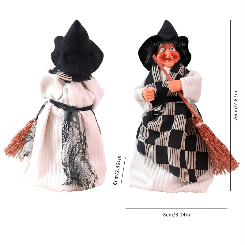 BowLift | Halloween Witch Doll Statue Decor Desktop