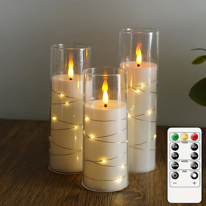 BowLift | SoftFlame - LED Candle Set with Remote Control