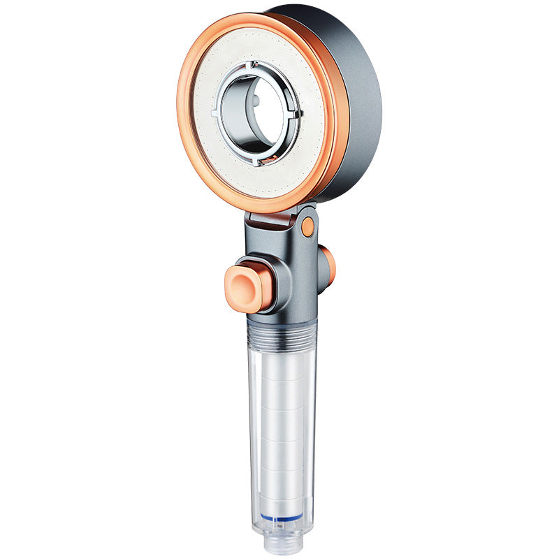 BowLift | Reversible round shower head 3 spray modes adjustable water flow hand shower