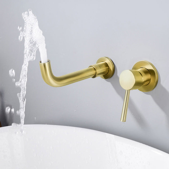 BowLift | Modern Brass Roman Bathtub Faucet with 1 Lever Handle Bathtub Faucet