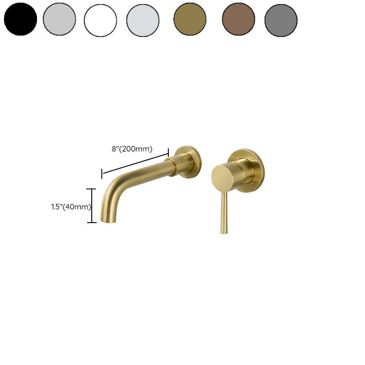 BowLift | Modern Brass Roman Bathtub Faucet with 1 Lever Handle Bathtub Faucet