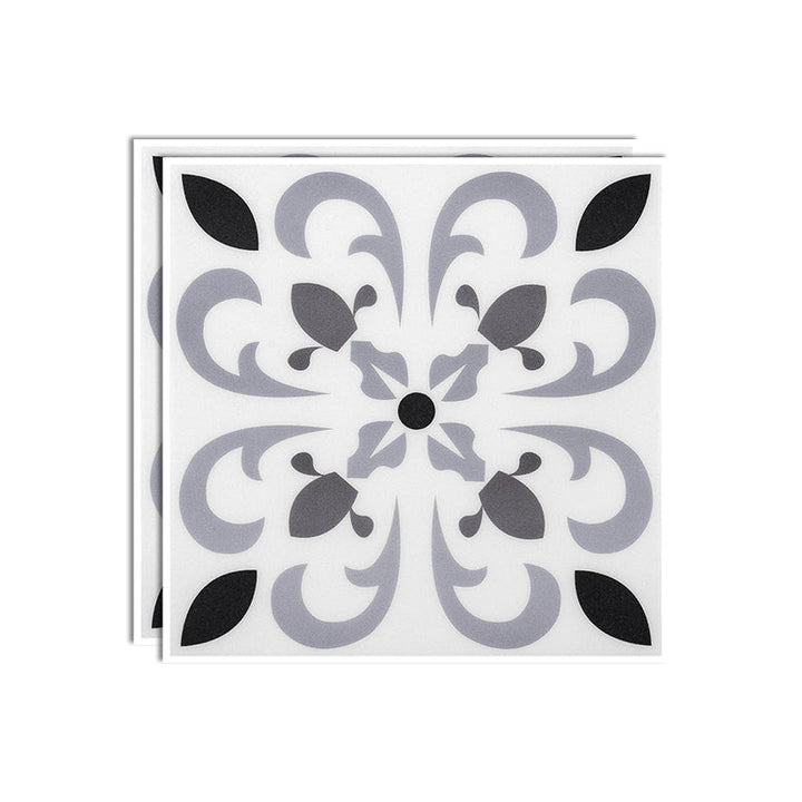 BowLift | Plastic Peel & Stick Tile Square Print Field Tile for Kitchen and Bathroom