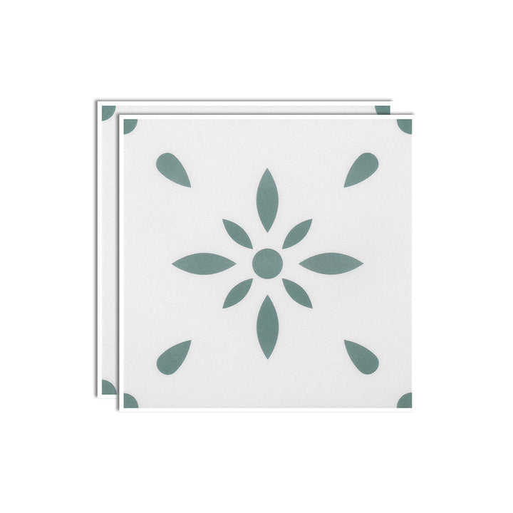 BowLift | Plastic Peel & Stick Tile Square Print Field Tile for Kitchen and Bathroom