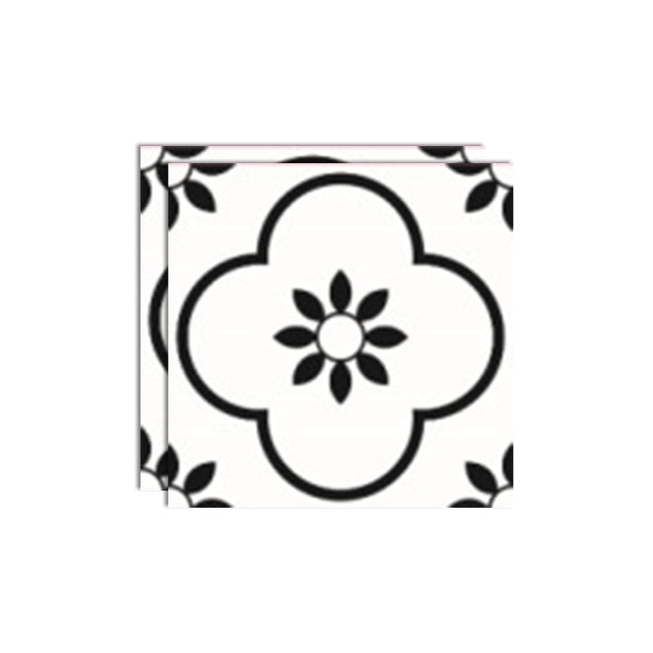 BowLift | Plastic Peel & Stick Tile Square Print Field Tile for Kitchen and Bathroom