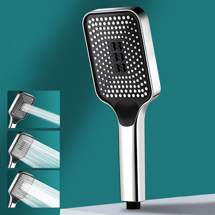 BowLift | Contemporary Square Handheld Showerhead 3 Setting Spray Head