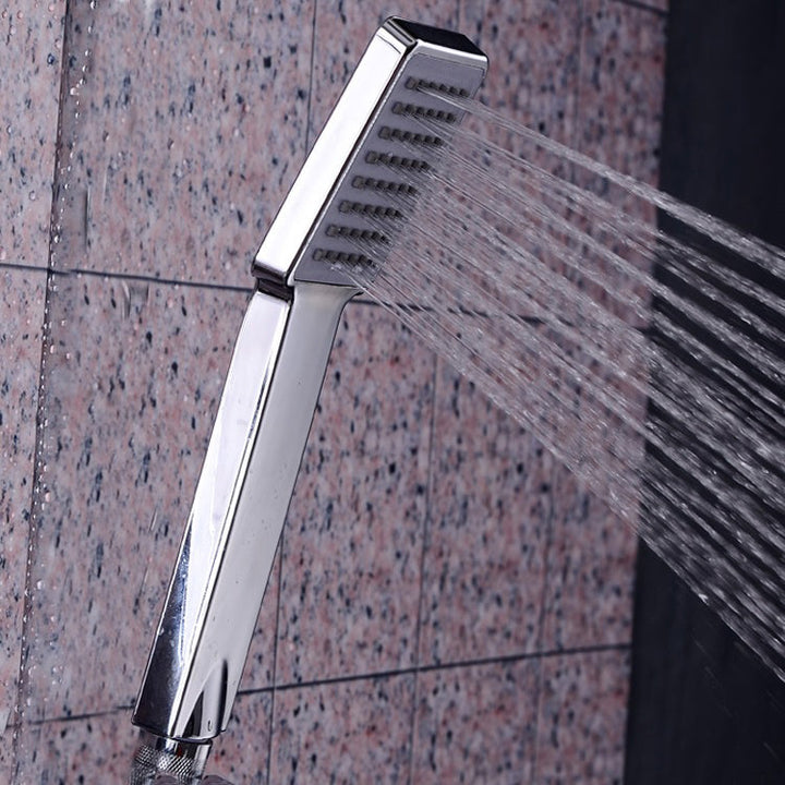 BowLift | Modern Handheld Supercharged Showerhead Square Turbo Spray Head
