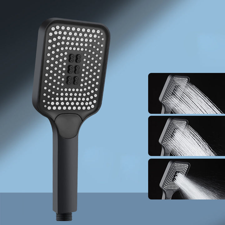 BowLift | Modern Hand Shower Head Square Three-Stage Drop Resistance Spray Head