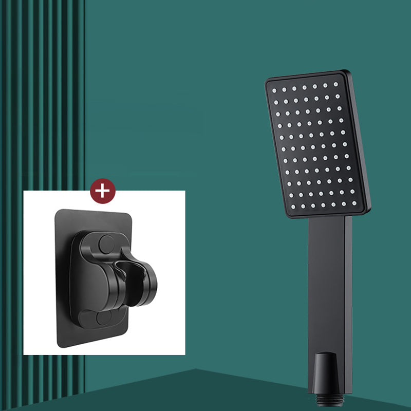 BowLift | Contemporary Handheld Supercharged Showerhead Square Turbo Spray Head