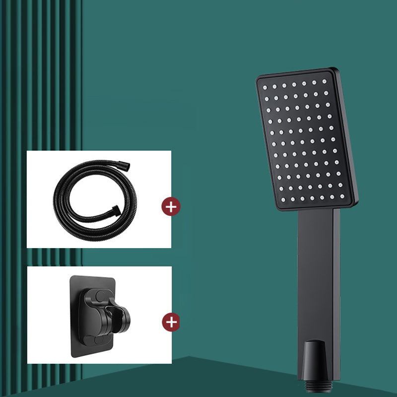 BowLift | Contemporary Handheld Supercharged Showerhead Square Turbo Spray Head