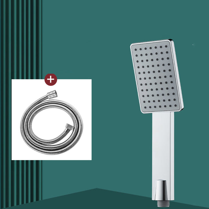 BowLift | Contemporary Handheld Supercharged Showerhead Square Turbo Spray Head