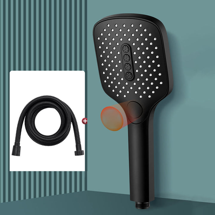 BowLift | Contemporary portable super-rechargeable showerhead square spray head