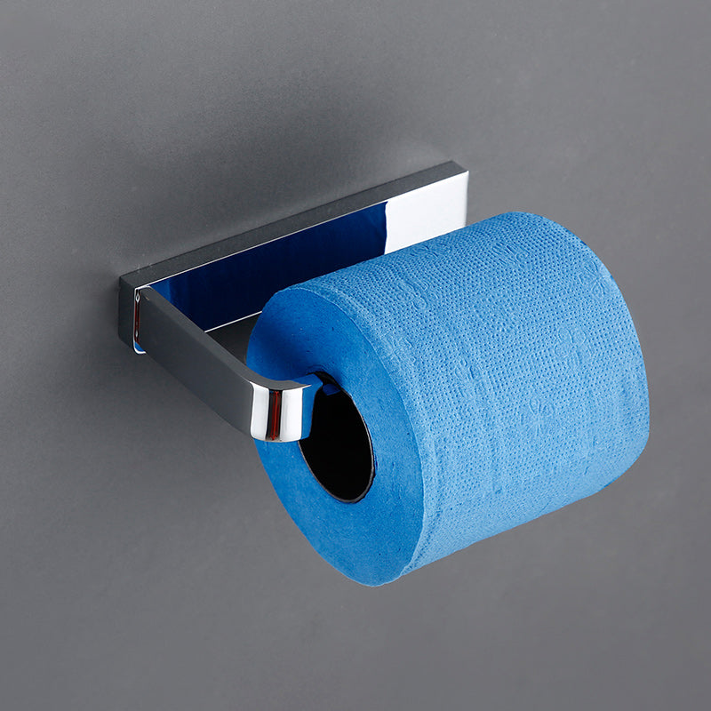 BowLift | 5-piece Bathroom Accessory Set Modern Polished Chrome Bathroom Set