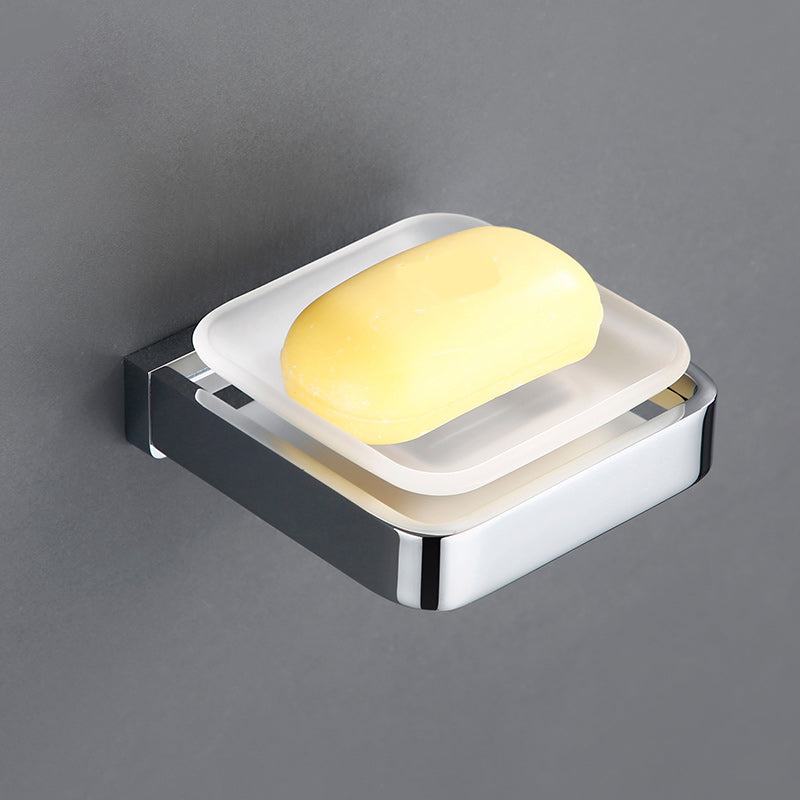 BowLift | 5-piece Bathroom Accessory Set Modern Polished Chrome Bathroom Set