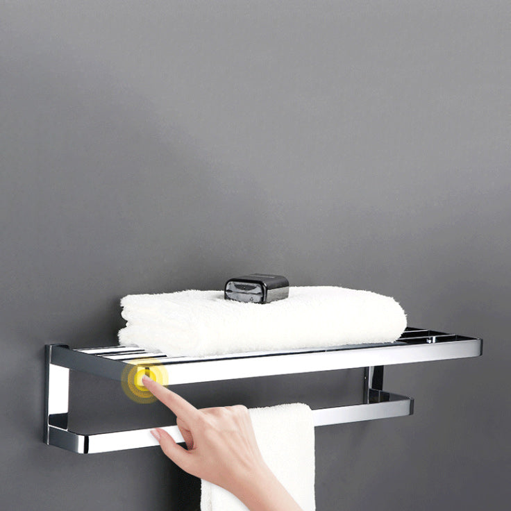 BowLift | 5-piece Bathroom Accessory Set Modern Polished Chrome Bathroom Set