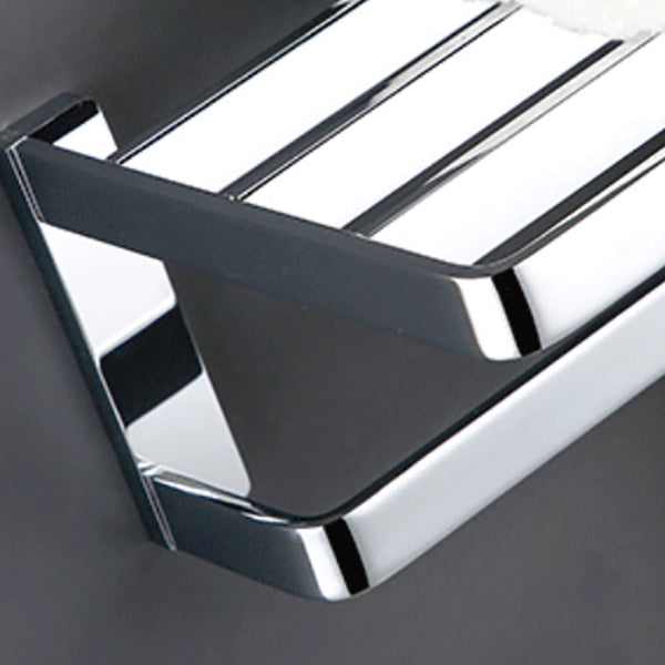 BowLift | 5-piece Bathroom Accessory Set Modern Polished Chrome Bathroom Set