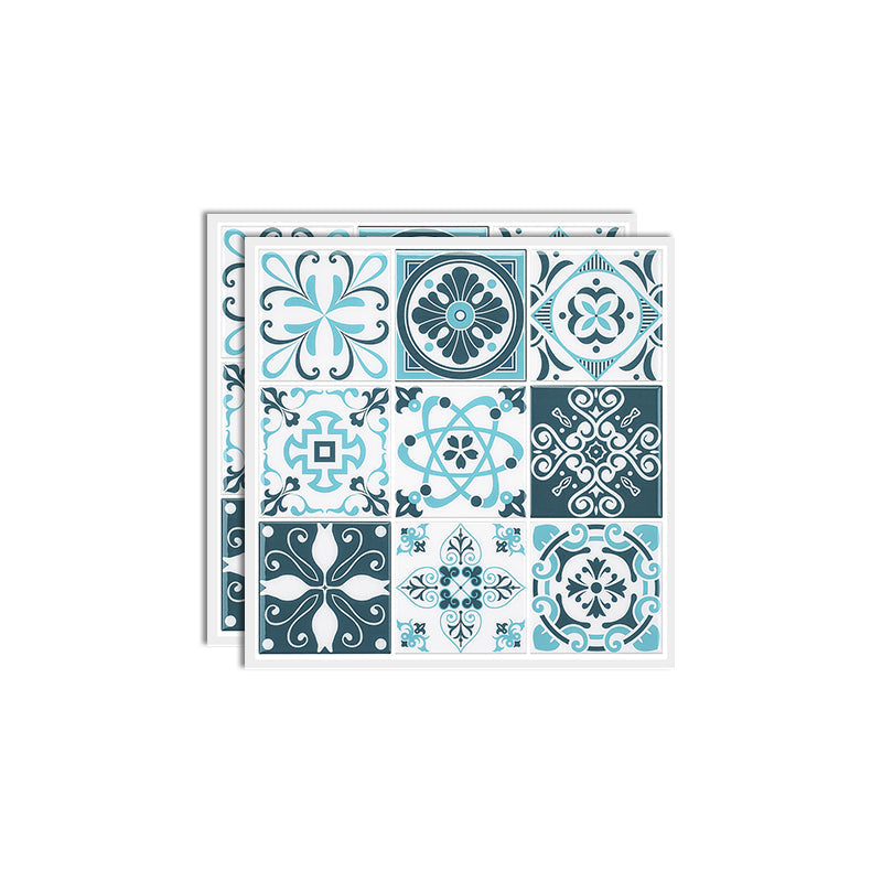 BowLift | Plastic Peel & Stick Tile Square Stain Resistant Wallpaper for Back Wall