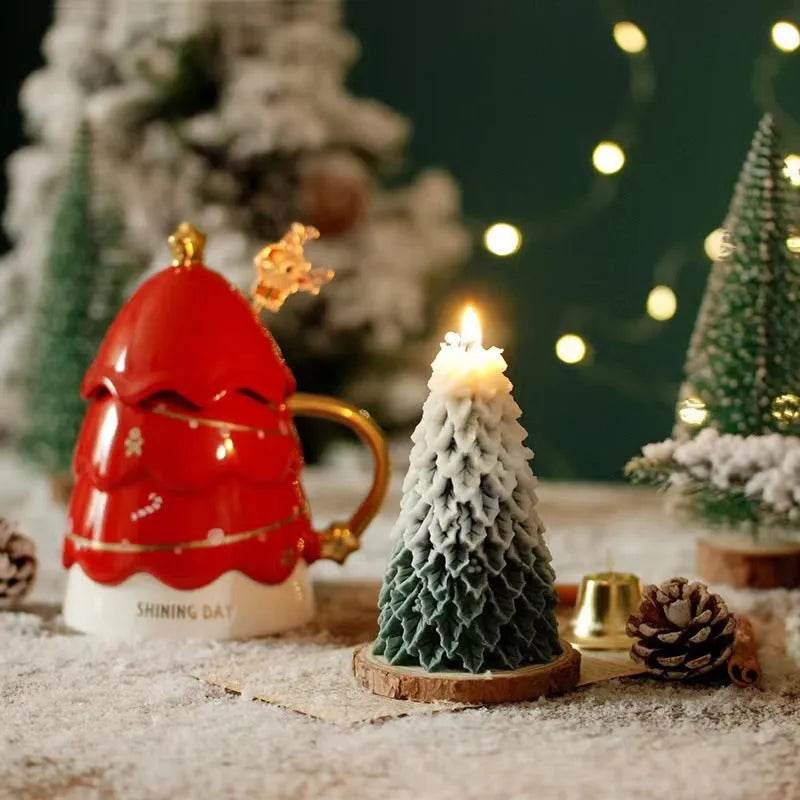 BowLift | Christmas Tree Silicone Molds For DIY Christmas Creative Atmosphere Decoration Handmade Fragrant Candles