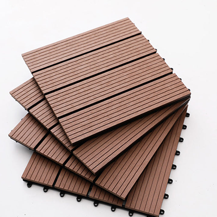 BowLift | Striped Pattern Patio Tiles Laying Pattern Square Deck Board Outdoor Patio