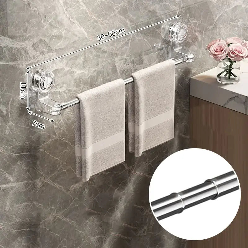 FlexiGrip Towel Holder — Unleash your space freedom with stylish organization without drill holes! | Bowlift