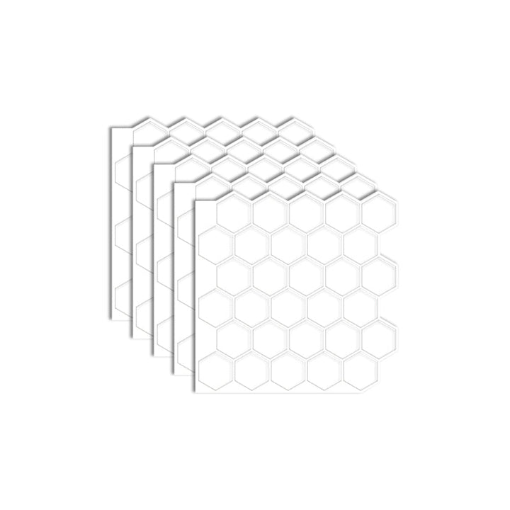 BowLift | Square Peel and Stick Back Wall Modern Plastic Peel and Stick Back Wall