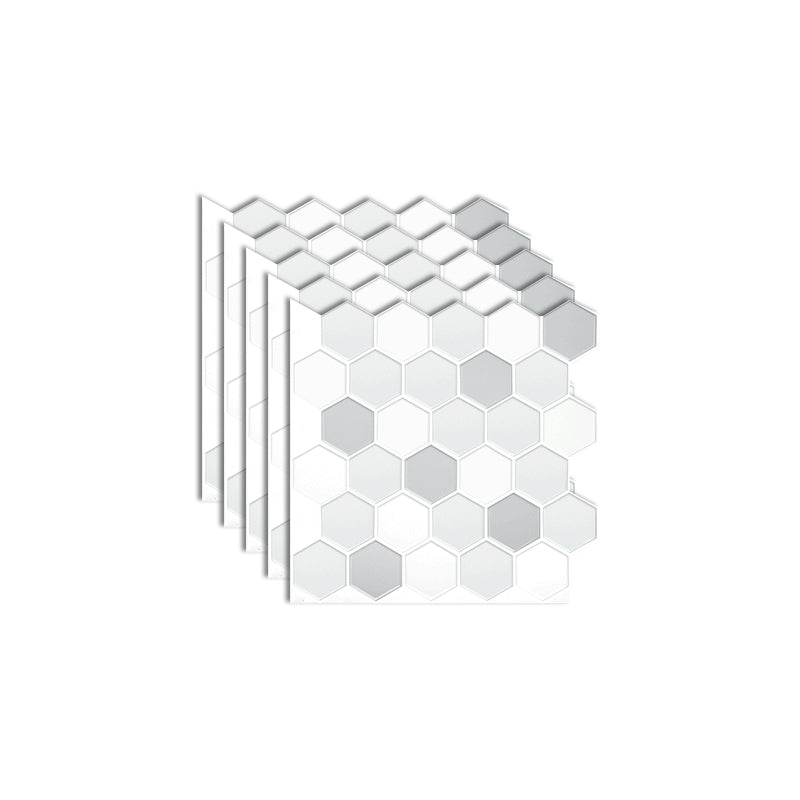 BowLift | Square Peel and Stick Back Wall Modern Plastic Peel and Stick Back Wall