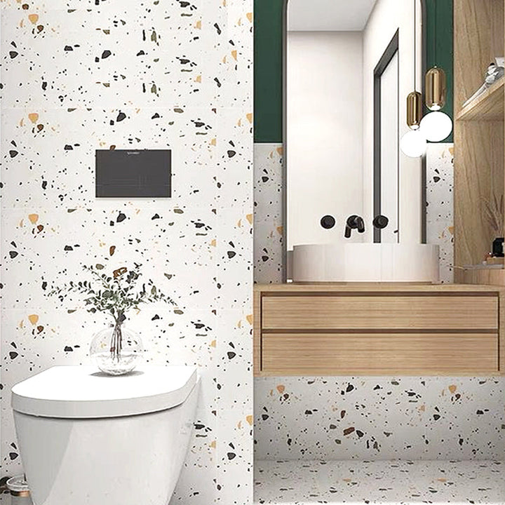 BowLift | PVC Rectangular 20 Pack 12" x 23" Peel & Stick Mosaic Tile Kitchen and Bathroom
