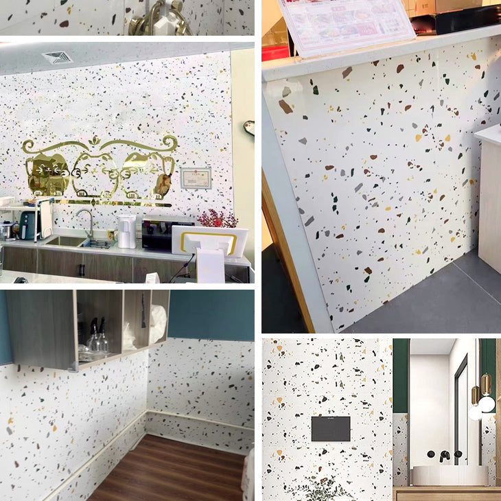 BowLift | PVC Rectangular 20 Pack 12" x 23" Peel & Stick Mosaic Tile Kitchen and Bathroom