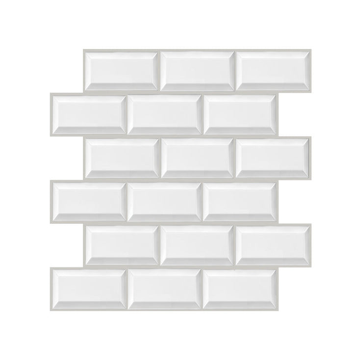 BowLift | Plastic Peel-and-Stick Tiles Indoor Subway Tiles Wallpaper with waterproof