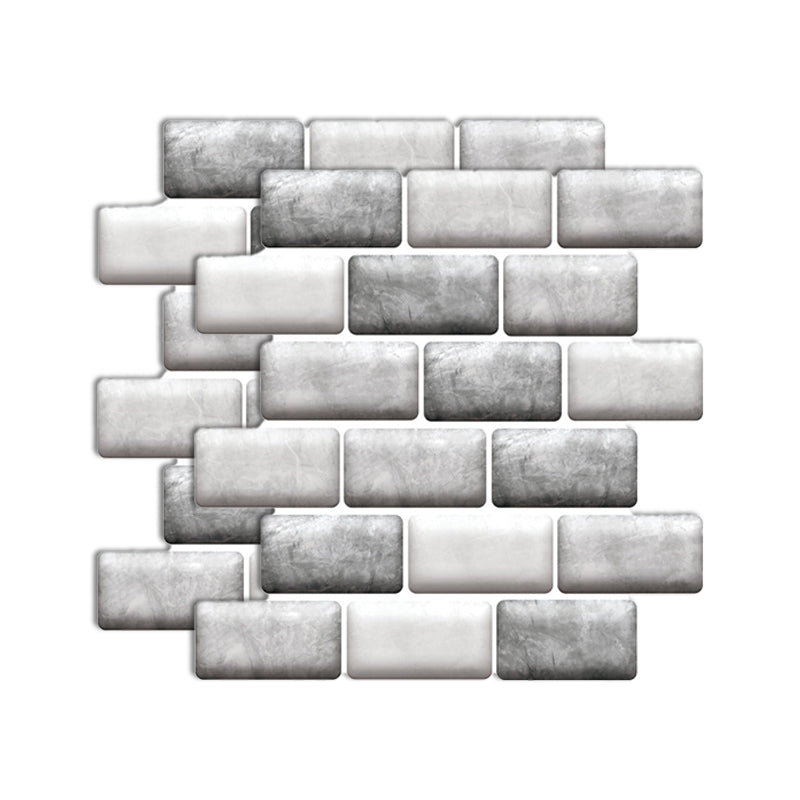 BowLift | Plastic Peel-and-Stick Tiles Indoor Subway Tiles Wallpaper with waterproof