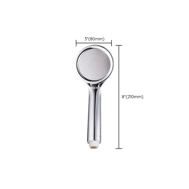 BowLift | Round Handheld Shower Head made of Plastic Contemporary Style Shower Head