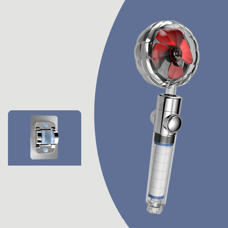 BowLift | Contemporary Hand Shower Round Plastic Hand Shower with Adjustable Spray Pattern
