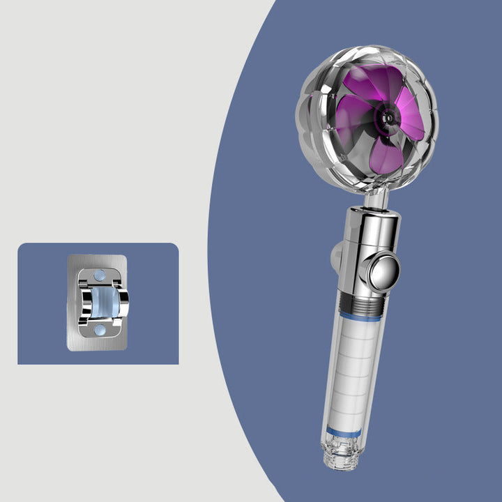 BowLift | Contemporary Hand Shower Round Plastic Hand Shower with Adjustable Spray Pattern