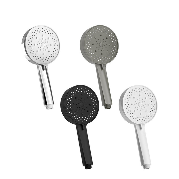 BowLift | Plastic Handheld Shower Head Round Handheld Shower Head with Adjustable Spray Pattern