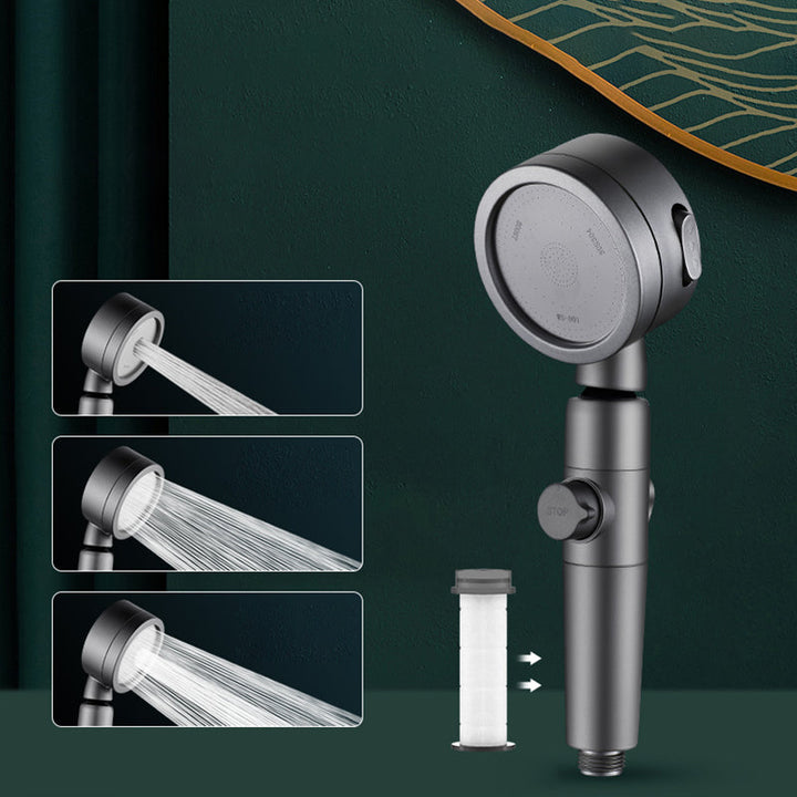 BowLift | Plasti Shower Head Contemporary Handheld Shower Head with Adjustable Water Flow