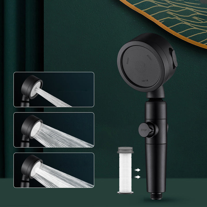 BowLift | Plasti Showerhead Contemporary Handheld Showerhead with Adjustable Water Flow