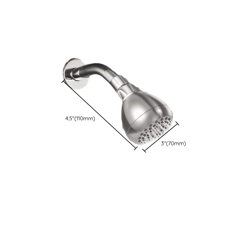 BowLift | Modern Style Handheld Showerhead Wall Mount Round Standard Showerhead