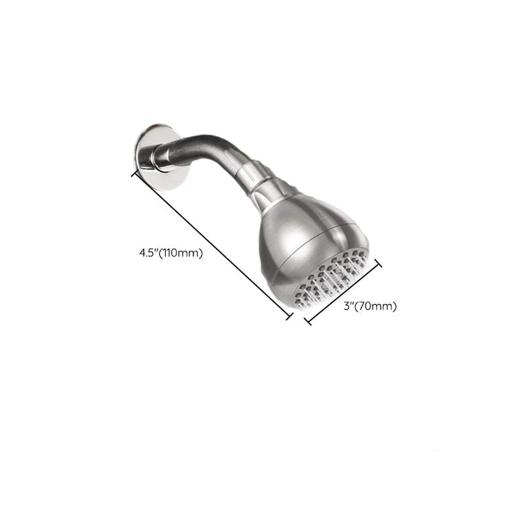 BowLift | Modern Style Handheld Showerhead Wall Mount Round Standard Showerhead