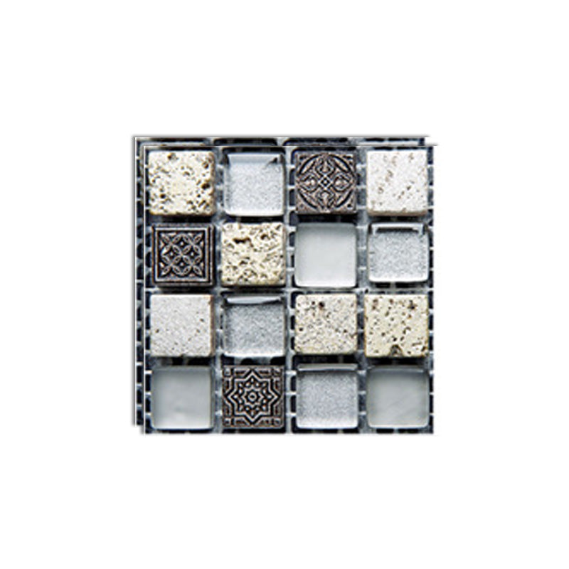 BowLift | Mosaic Tile Wall Wallpaper Plastic Peel and Stick Wall Tile with Waterproof