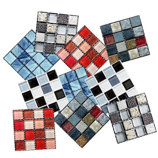 BowLift | Mosaic Tile Wall Wallpaper Plastic Peel and Stick Wall Tile with Waterproof