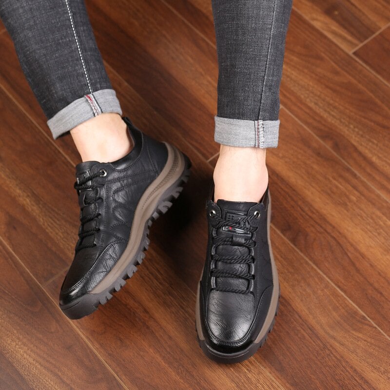 BowLift | Men’s Orthopedic Leather Shoes | Supportive Comfort