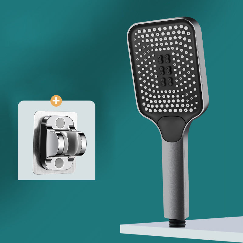 BowLift | Contemporary Handheld Supercharged Showerhead Square 3 Settings Spray Head