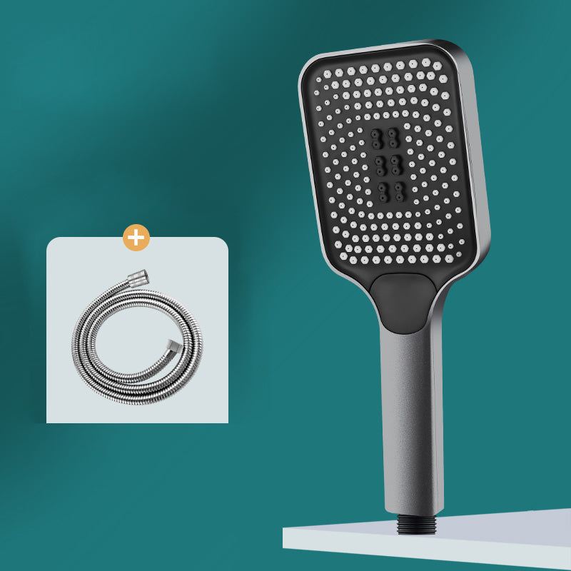 BowLift | Contemporary Handheld Supercharged Showerhead Square 3 Settings Spray Head