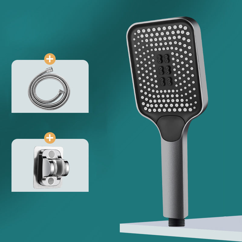 BowLift | Contemporary Handheld Supercharged Showerhead Square 3 Settings Spray Head
