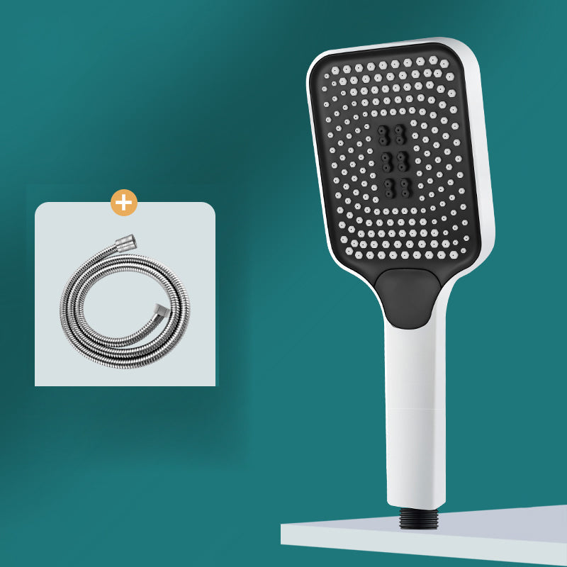 BowLift | Contemporary Handheld Supercharged Showerhead Square 3 Settings Spray Head