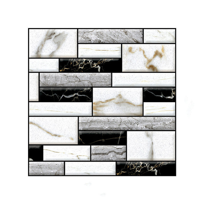BowLift | 3D Peel and Stick Tiles Plastic Square Peel and Stick Tiles with Waterproof