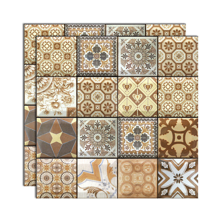 BowLift | 3D Peel and Stick Tiles Plastic Square Peel and Stick Tiles with Waterproof