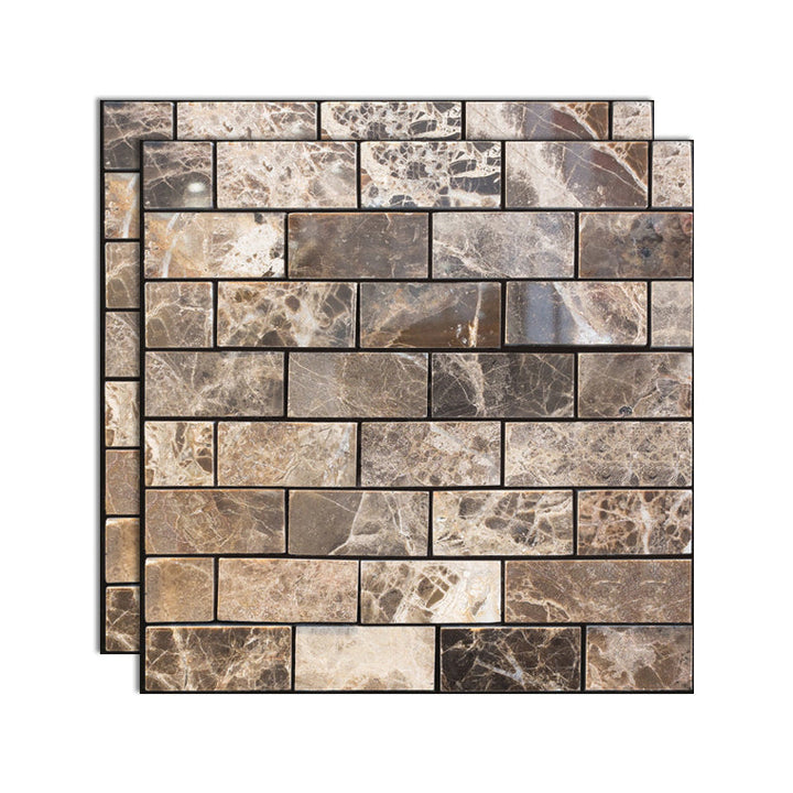BowLift | 3D Peel and Stick Tiles Plastic Square Peel and Stick Tiles with Waterproof